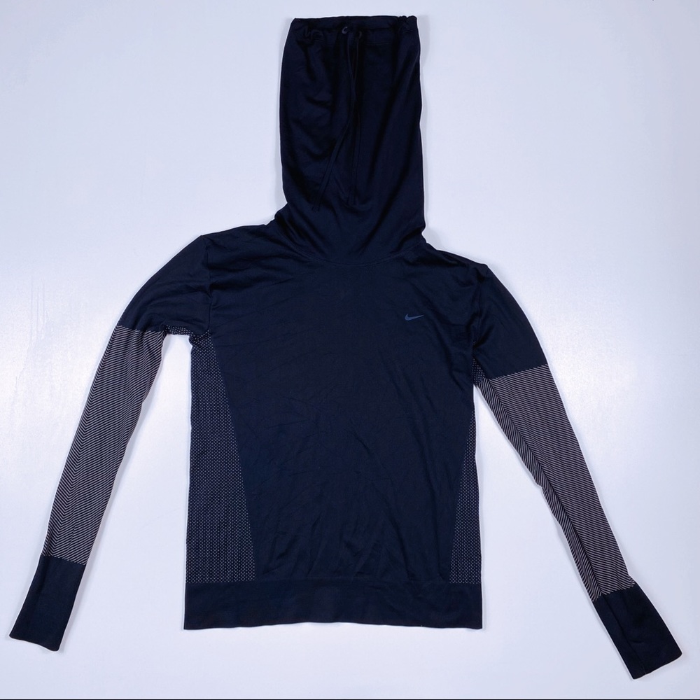 NWOT Nike Dri-fit mock shirt with drawstrings
